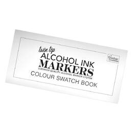 Couture Creations  Twin Tip Alcohol Ink Marker - Colour Swatch Book (DL Size)
