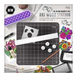 Couture Creations All-in-One Magnetic Art Work Station CO728701