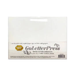 Couture Creations GoLetterPress Cotton Cardstock 250 gsm