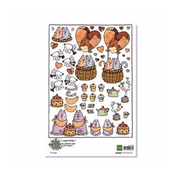 Marianne Design 3D Cutting Sheets - Sweet Kitties CO7406