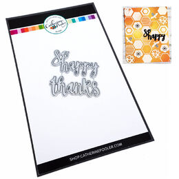 Catherine Pooler Dies - Happy Thanks Word CPD1052