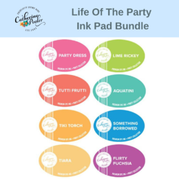 Catherine Pooler Ink Pad Bundle - Party Collection: LIFE OF THE PARTY 8 Colours