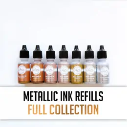 Catherine Pooler Metallic Pigment Ink Refills Bundle 7 Colours