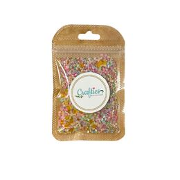 Crafties Co. Tube Seed Beads Pastel 2.5 mm