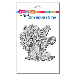STAMPENDOUS Cling Rubber Stamp STMPK SKUL 
