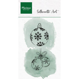 Marianne Design Clear Stamps - Silhouette Art Ornaments CS1200