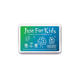 Hero Arts Just for Kids Ink Pad - Green to Blue Rainbow CS123