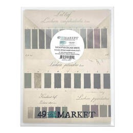 49 And Market Collage Sheets 6"X8" 40/Pkg - Color Swatch: Eucalyptus