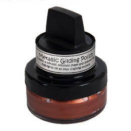 Cosmic Shimmer Metallic Gilding Polish 50ml - Red Bronze