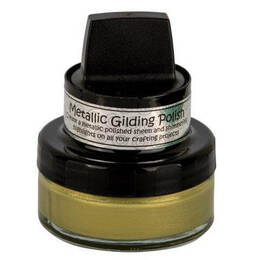 Cosmic Shimmer Metallic Gilding Polish 50ml - Golden Olive
