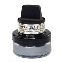 Cosmic Shimmer Metallic Gilding Polish 50ml - Pure Silver