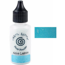 Cosmic Shimmer Pixie Powder 30ml - Aqua Lagoon
