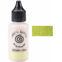 Cosmic Shimmer Pixie Powder 30ml - Golden Mint