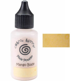 Cosmic Shimmer Pixie Powder 30ml - Mango Blaze