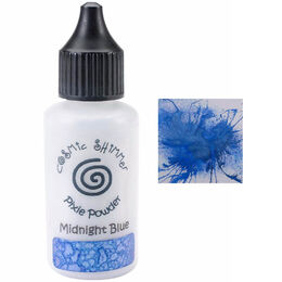 Cosmic Shimmer Pixie Powder 30ml - Midnight Blue
