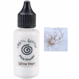 Cosmic Shimmer Pixie Powder 30ml - White Pearl Mixer