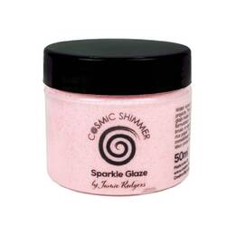 Cosmic Shimmer Sparkle Glaze - Blushing Rosedust (by Jamie Rodgers)