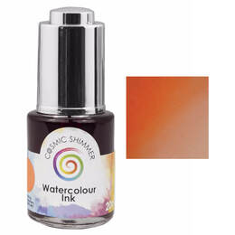 Cosmic Shimmer Watercolour Ink 20ml - Juicy Orange