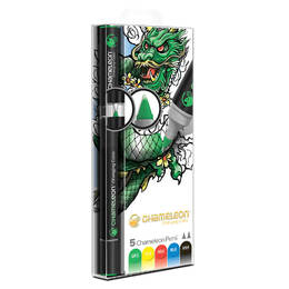 Chameleon Pens 5 Markers Set - Primary CT0502