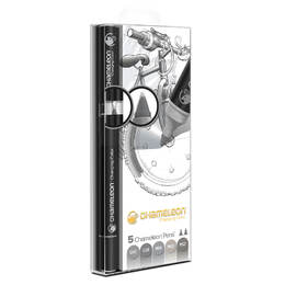 Chameleon Pens 5 Markers Set - Gray CT0509UKAU