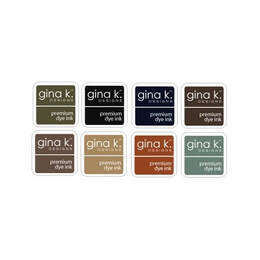 Gina K Designs Ink Cube Assortment - Neutral 8 Colours
