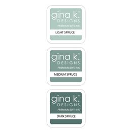 Gina K Designs Color Companions Ink Cube Set - Spruce