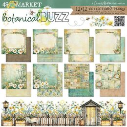 49 And Market Collection Pack 12"X12" - Botanical Buzz