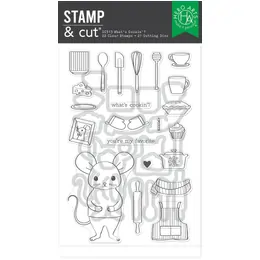 Hero Arts Clear Stamps and Dies - What's Cookin' DC313