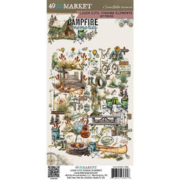 49 And Market Laser Cuts - Campfire Memories, Fishing