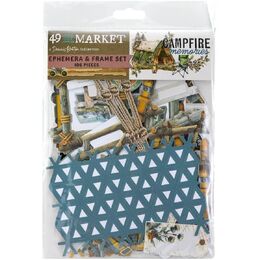 49 And Market Ephemera & Frame Set - Campfire Memories