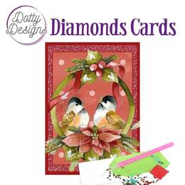 Dotty Designs Diamond Card Kits - Birds in a Pendant