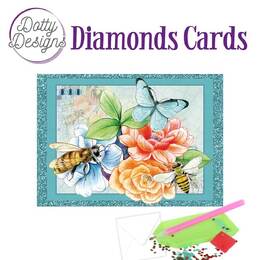 Dotty Designs Diamond Card Kits - Butterfly and Bees