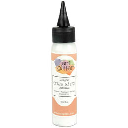 Art Institute Glitter Designer Dries White Adhesive 2oz DDW