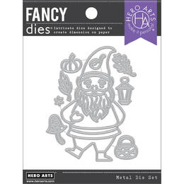 Hero Arts Fancy Dies - Fall Gnome DF159