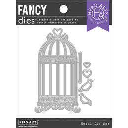 Hero Arts Fancy Dies - Vintage Birdcage Fancy DF190