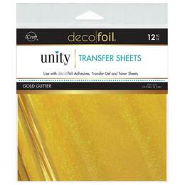 Deco Foil Transfer Sheets, Gold