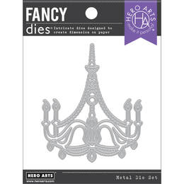 Hero Arts Fancy Dies - Chandelier Fancy DF191