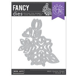 Hero Arts Dies - Blossoms & Birdsong Collection - Cluster Flower DF235