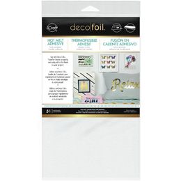 Deco Foil Iron-On Adhesive Transfer Sheet 5.5"X12" 5/Pkg