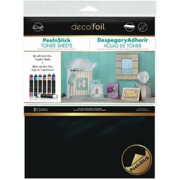 iCraft Deco Foil Peel N Stick Toner Sheets 8"X10" Pack of 2