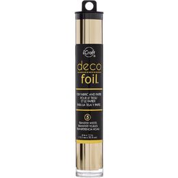 Deco Foil Transfer Sheets 6"X12" 5/Pkg - Champagne