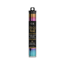 Deco Foil Specialty Transfer Sheets 6"X12" 5/Pkg - Mystic Rainbow