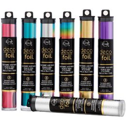 DECO FOIL Specialty Transfer Sheets 6"X12" 5/Pkg - Various Colour to choose from