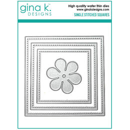 Gina K Designs Dies - Single Stitched Squares