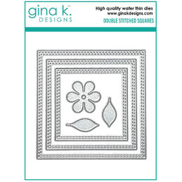 Gina K Designs Dies - Double Stitched Squares