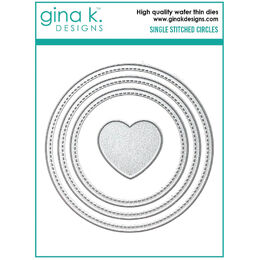 Gina K Designs Dies - Single Stitched Circles