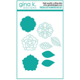 Gina K Designs Dies - Fresh Cut Flowers