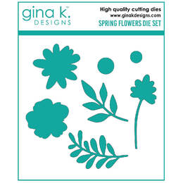 Gina K Designs Dies - Spring Flowers