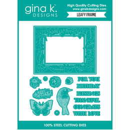Gina K Designs Dies - Leafy Frame