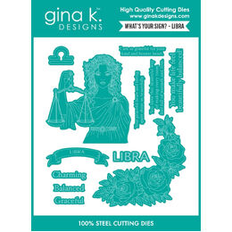 Gina K Designs Dies - What's Your Sign- Libra